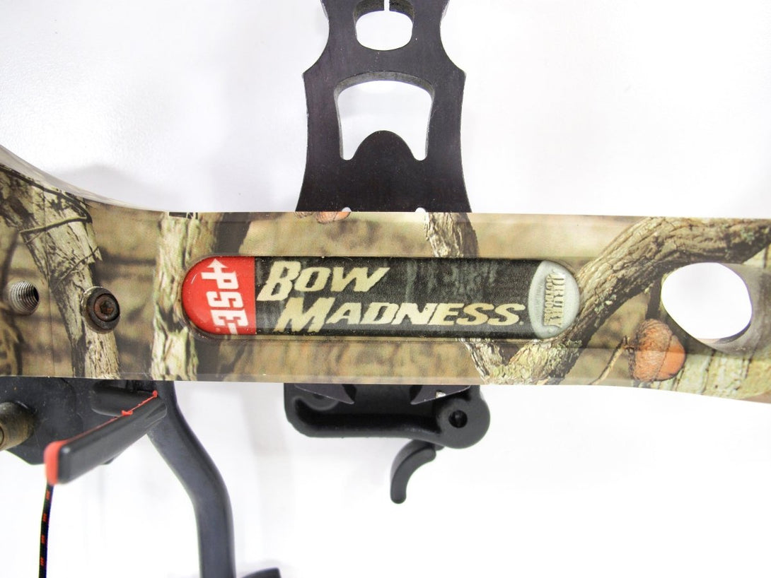 PSE Bow Madness RTS - 70lb RH Compound Hunting Bow Black Gold Sights - ZeereeZ