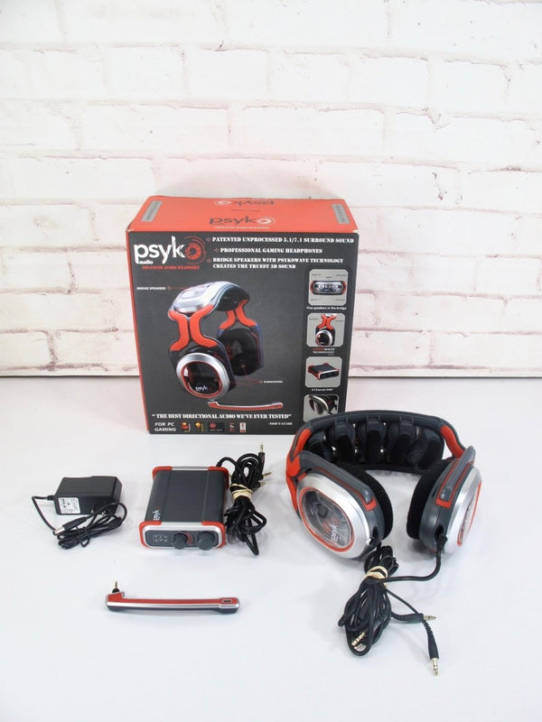 Psyko Audio True 5.1/7.1 Surround Sound PC Gaming Headset w/ Microphone - ZeereeZ