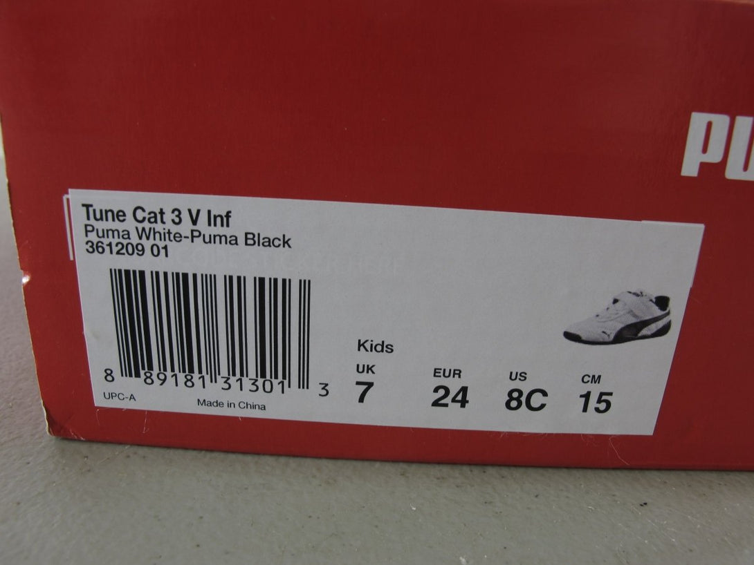 Puma Tune Cat 3 V Inf Kids Toddler 8C Sneakers - ZeereeZ