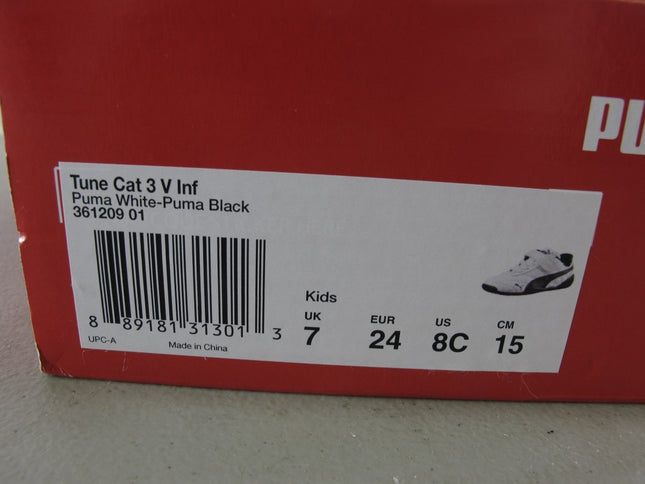 Puma Tune Cat 3 V Inf Kids Toddler 8C Sneakers - ZeereeZ