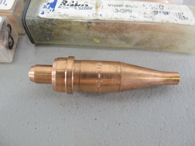 Radnor 4 - GPN 3 - GPN 4 - 1 - 101 Lot of 12 Cutting Torch Tips - ZeereeZ