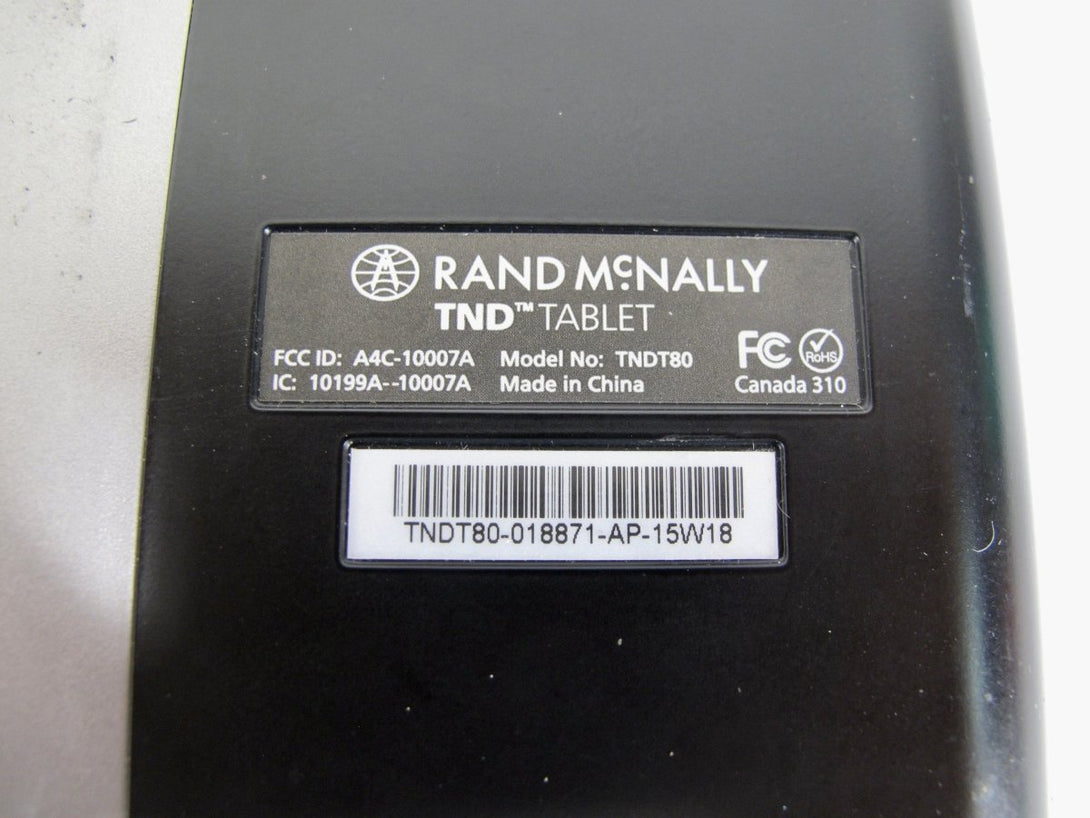 Rand McNally TNDT80 TND Tablet 80 Advanced 8" Truck GPS, Android Tablet Dash Cam - ZeereeZ