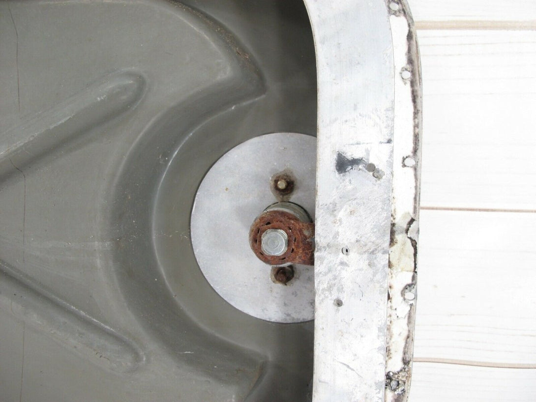 Rear Side Trunk Access Door Hatch from Vintage Airstream International Trailer 70s - 80s 20 x 14 - ZeereeZ