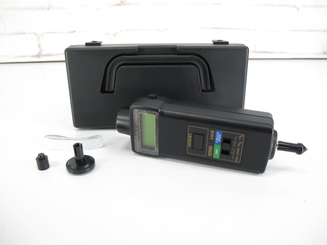 Reed Instruments K4010 R7140 Combination Contact / Photo Tachometer - ZeereeZ