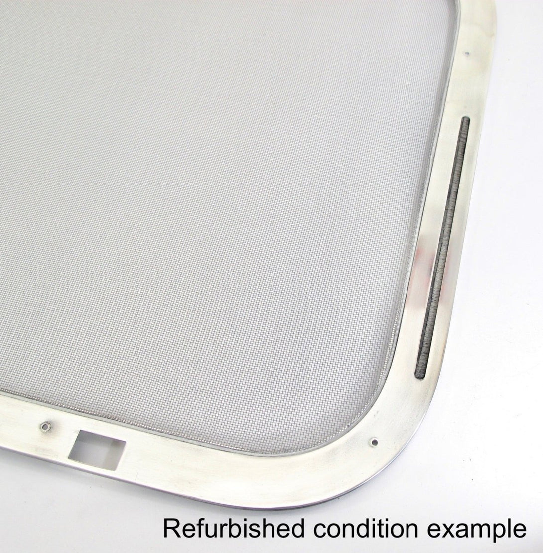 Replacement Rear Window Screen Frame for Airstream Trailers 1969 - Mid 70s 44x24 Low Opening - ZeereeZ