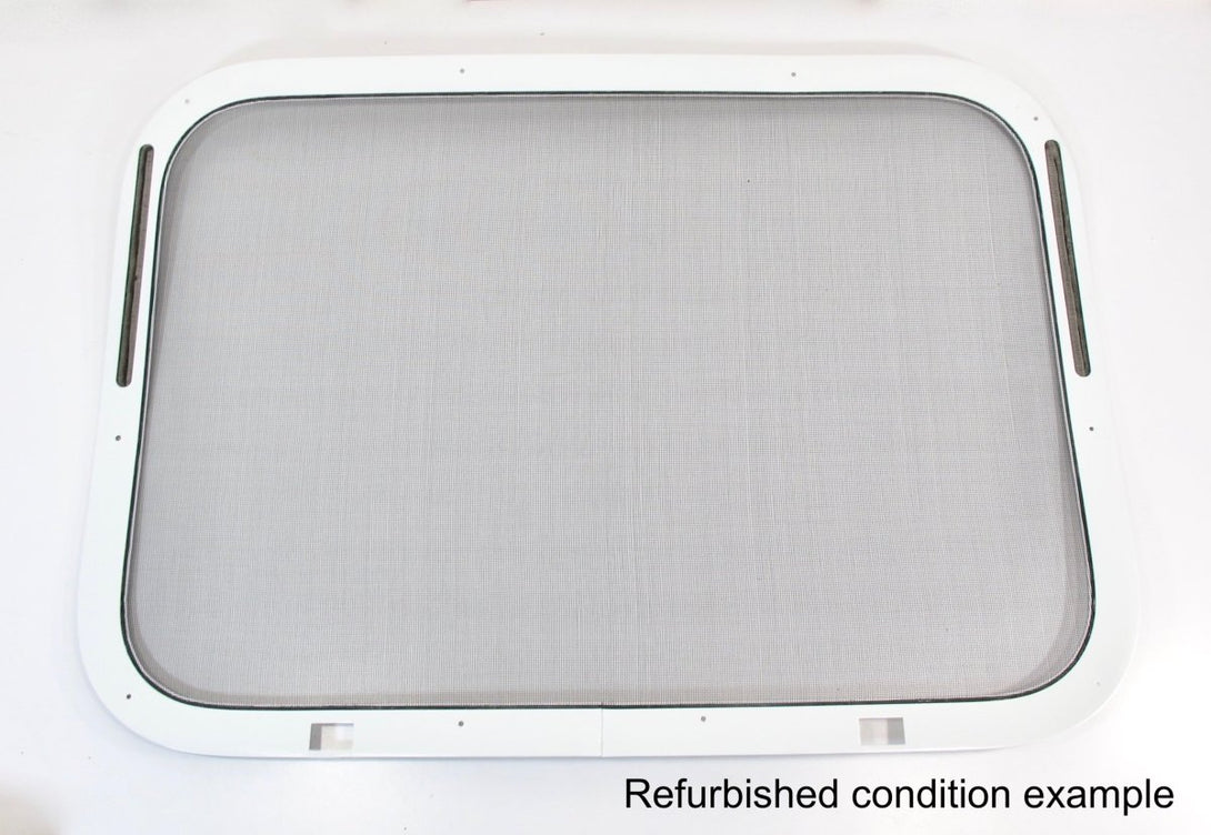 Replacement Side Curved Awning Window Screen for Mid 1970s + Airstream Trailers with High Opening - ZeereeZ