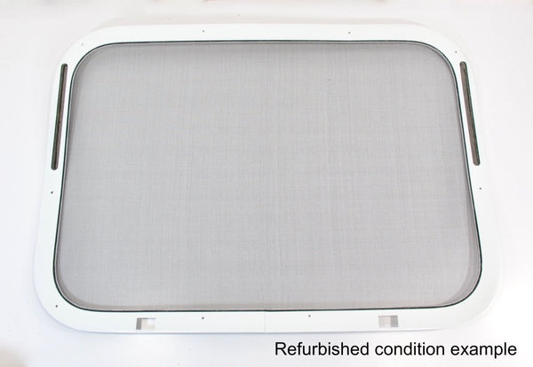 Replacement Side Curved Awning Window Screen for Mid 1970s + Airstream Trailers with High Opening - ZeereeZ