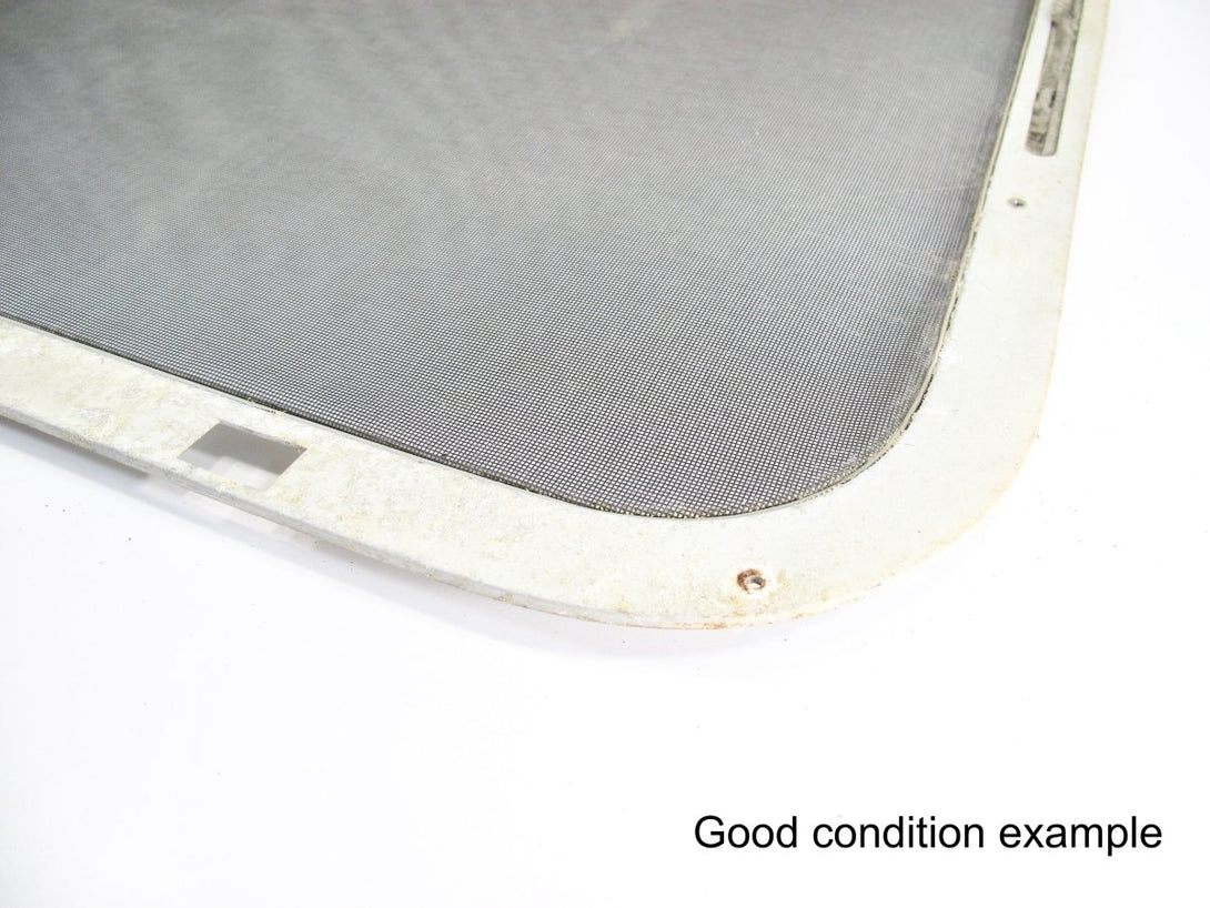 Replacement Side Curved Awning Window Screen for Mid 1970s + Airstream Trailers with High Opening - ZeereeZ