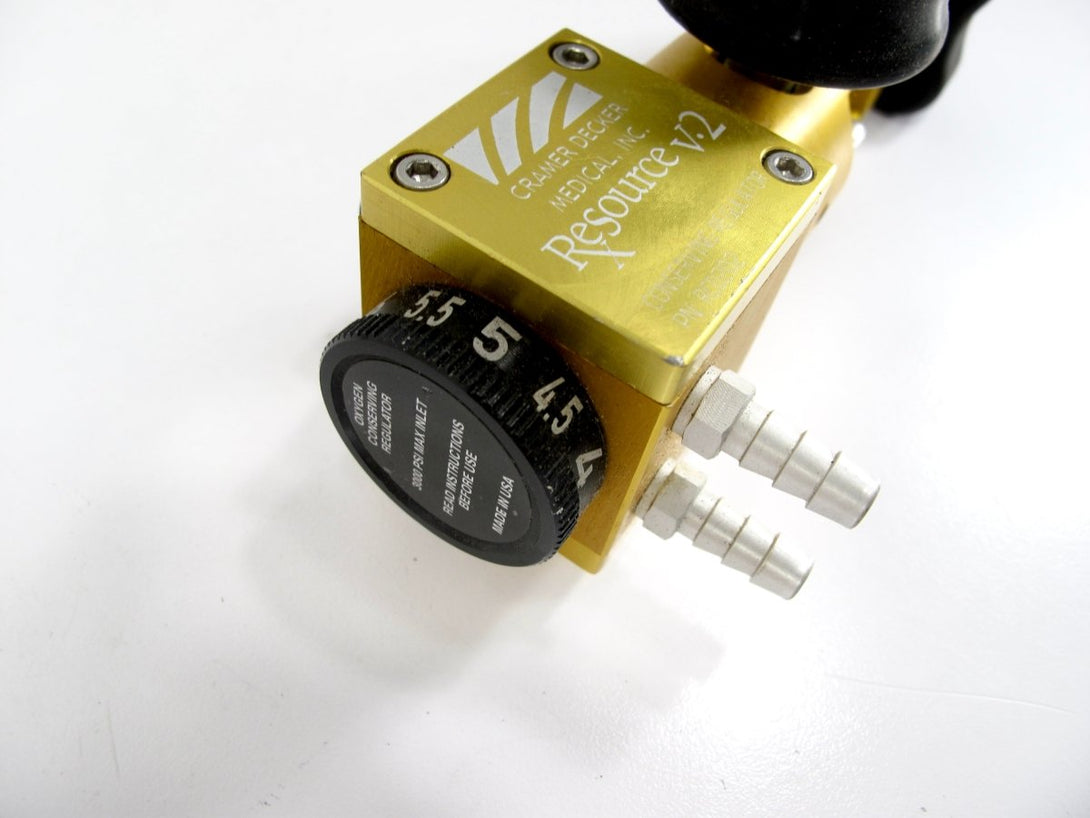 Resource v.2 Dual Lumen Pneumatic Oxygen Conserver Regulator Medical Device - ZeereeZ