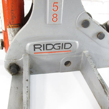 Ridgid 258 2 - 1/2" - 8" Power Hydraulic Pipe Cutter for 300 700 Threader - ZeereeZ