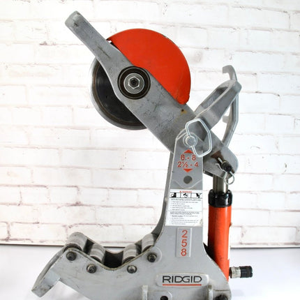 Ridgid 258 2 - 1/2" - 8" Power Hydraulic Pipe Cutter for 300 700 Threader - ZeereeZ