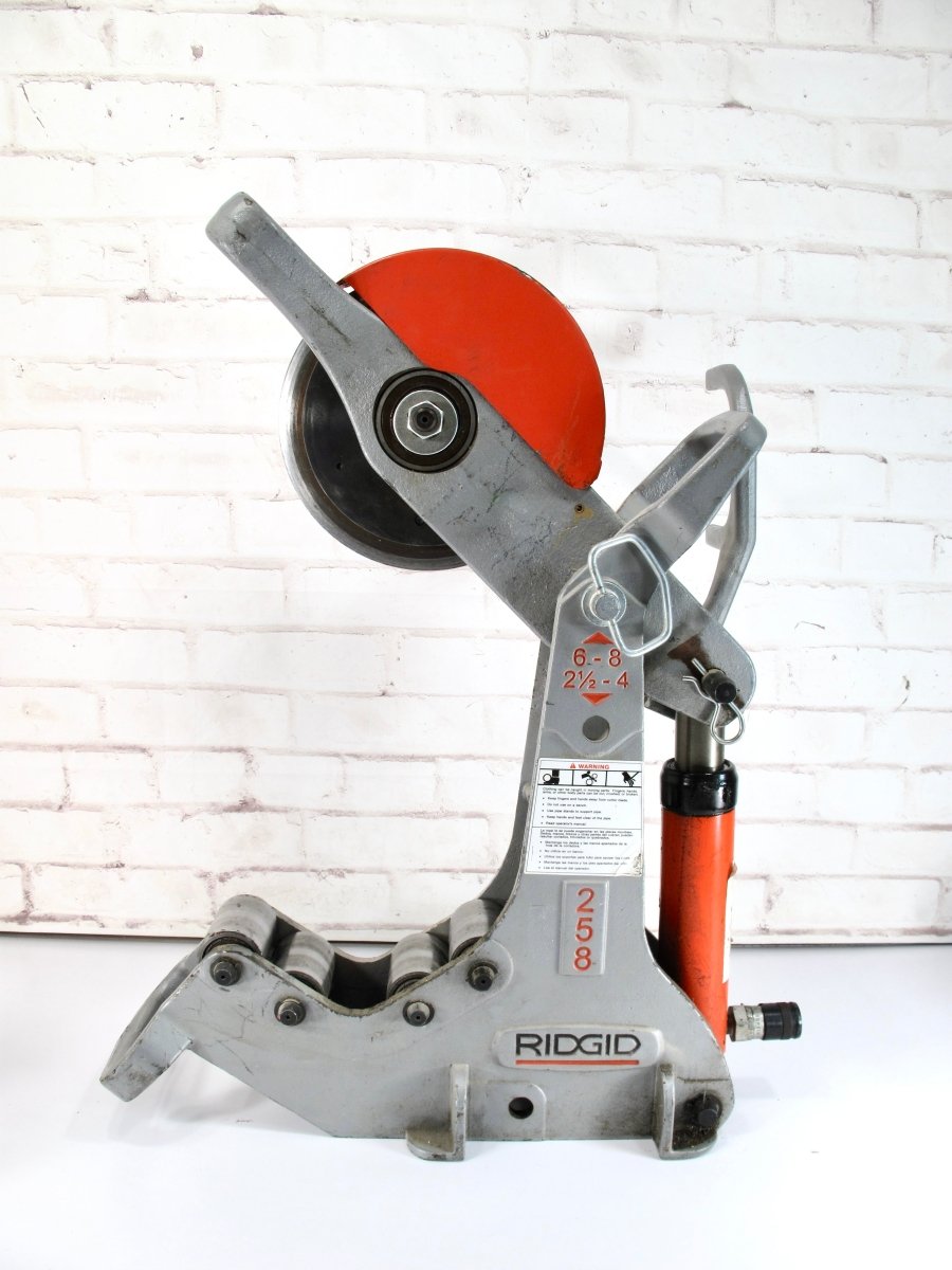 Ridgid 258 2 - 1/2" - 8" Power Hydraulic Pipe Cutter for 300 700 Threader - ZeereeZ