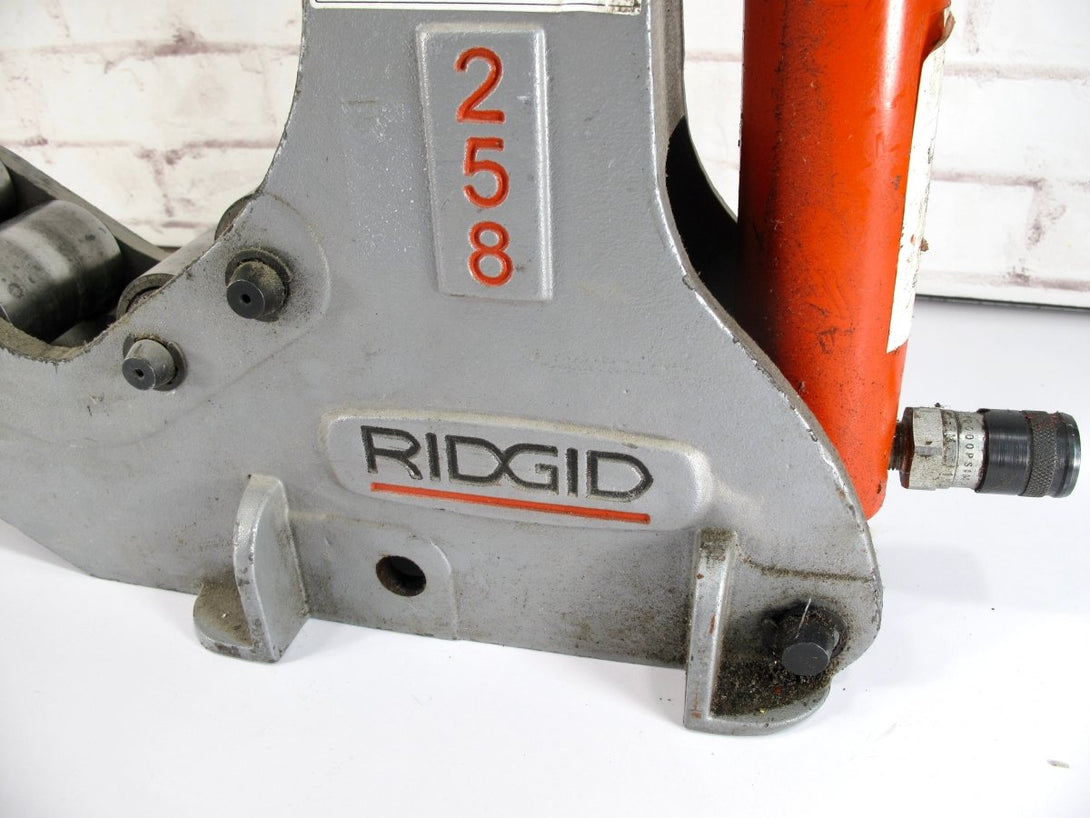 Ridgid 258 2 - 1/2" - 8" Power Hydraulic Pipe Cutter for 300 700 Threader - ZeereeZ
