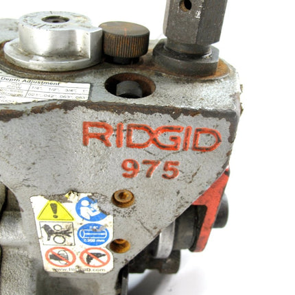Ridgid 975 Roll Groover 916 300 300 Compact 535 1822 Pipe Threader 1 - 1/4 - 6" Pipe - ZeereeZ