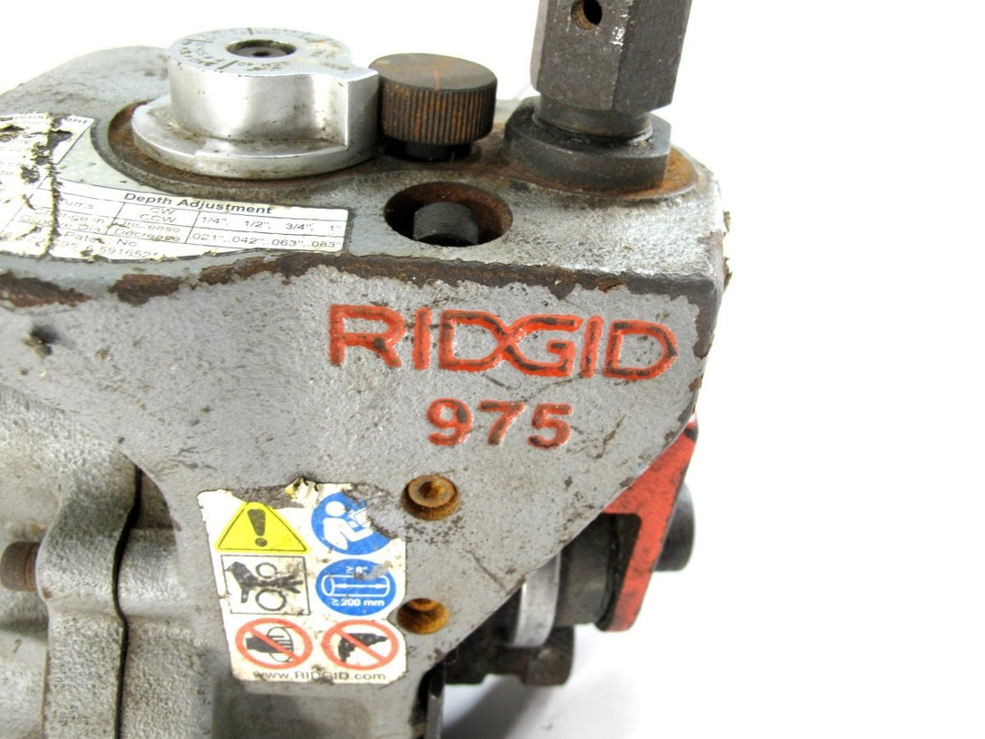Ridgid 975 Roll Groover 916 300 300 Compact 535 1822 Pipe Threader 1 - 1/4 - 6" Pipe - ZeereeZ