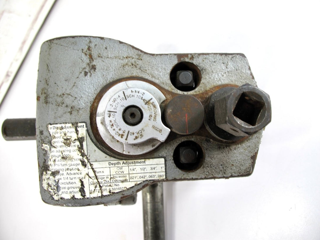 Ridgid 975 Roll Groover 916 300 300 Compact 535 1822 Pipe Threader 1 - 1/4 - 6" Pipe - ZeereeZ