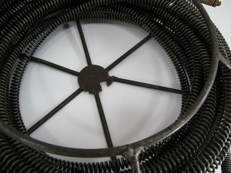 RIDGID K - 50 Sectional Drain Cleaner Snake 1 - 1/4" to 4" Lines w/ Tips & Cable - ZeereeZ