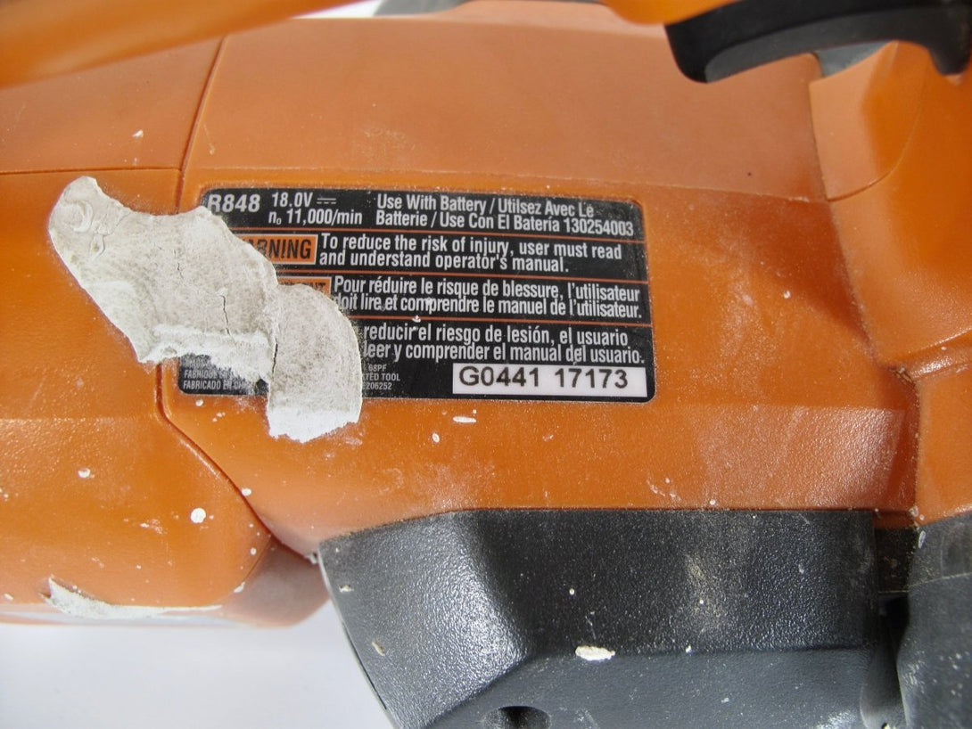 Ridgid R848 18V Cordless Electric Hand Planer Bare Tool - ZeereeZ