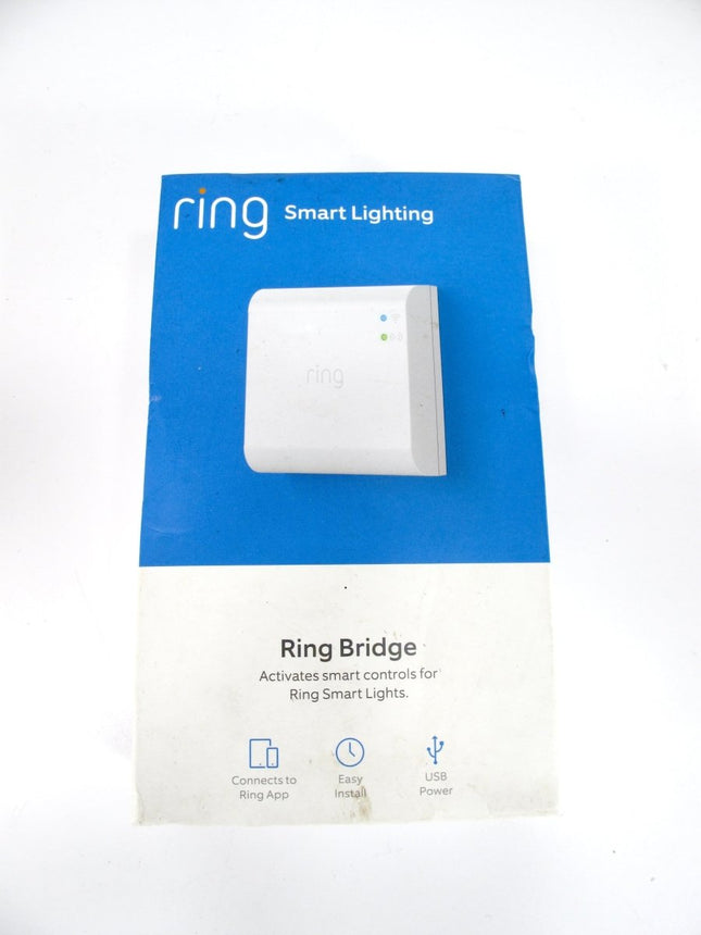 Ring Smart Lighting Smart Home Bridge White Works with Alexa  - ZeereeZ