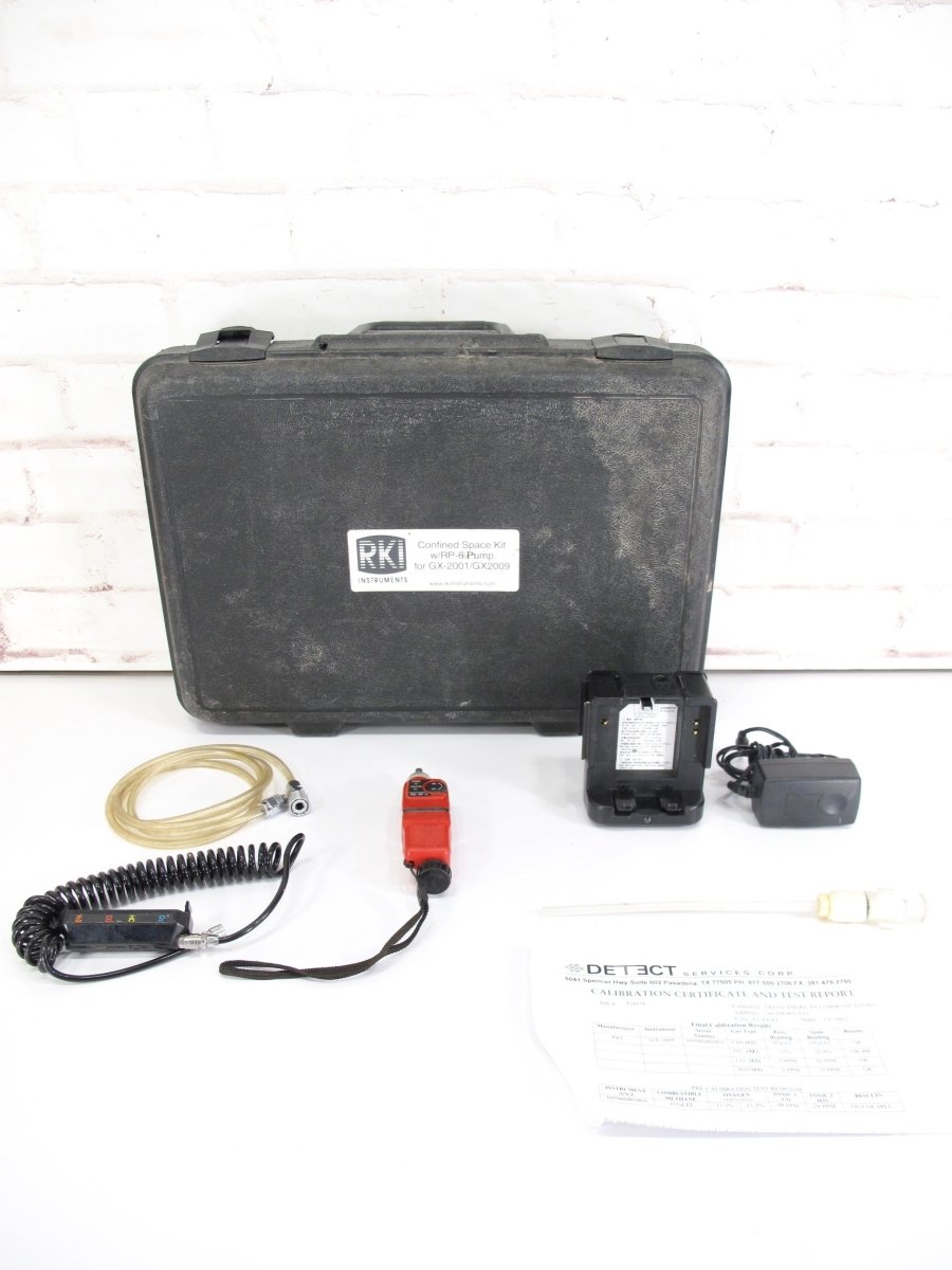 RKI Confined Space Kit w/RP - 6 Pump for GX - 2001/GX - 2009 - ZeereeZ