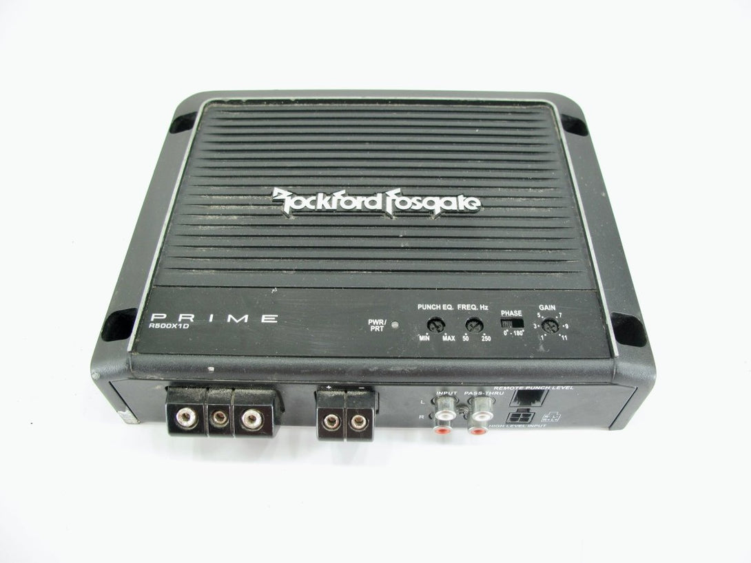 Rockford Fosgate R500X1D Prime Class - D Mono 500W Subwoofer Amplifier - ZeereeZ