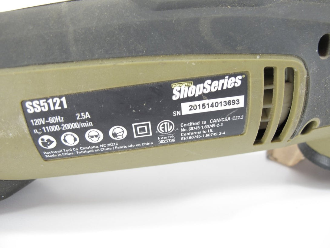 Rockwell Shop Series SS5121 2.5 - Amp Variable Speed Oscillating Multi - Tool - ZeereeZ