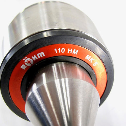 Rohm 110HM MK 5 Revolving Precision Tailstock Live Center Roehm Röhm - ZeereeZ
