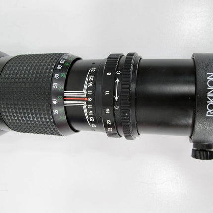 Rokinon 500P 500mm f/8 Preset Telephoto Lens - ZeereeZ