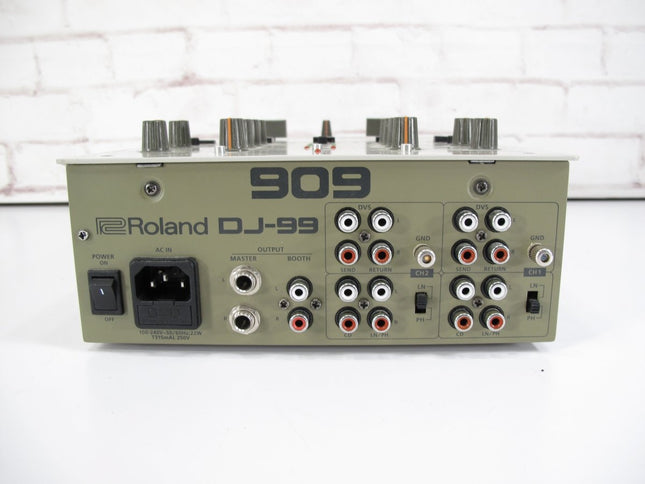 Roland DJ - 99 Rare 2 Channel DJ Mixer w/ DVD & innoFader - ZeereeZ