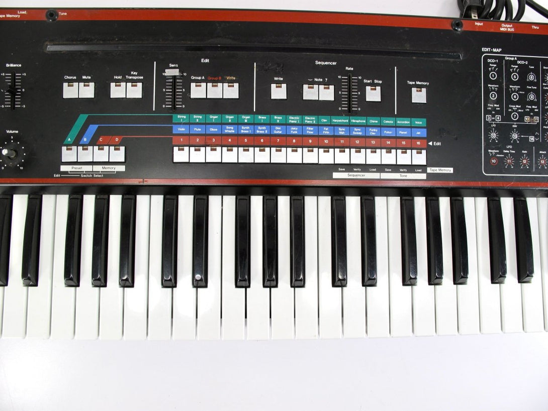 Roland JX - 3P 61 Key Early 80s Vintage Analogue Polyphonic Synthesizer Japan - ZeereeZ