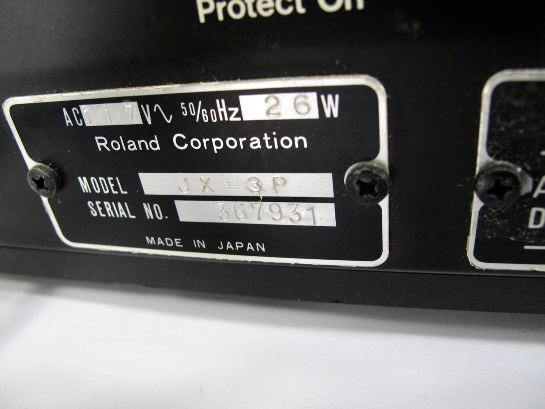Roland JX - 3P 61 Key Early 80s Vintage Analogue Polyphonic Synthesizer Japan - ZeereeZ