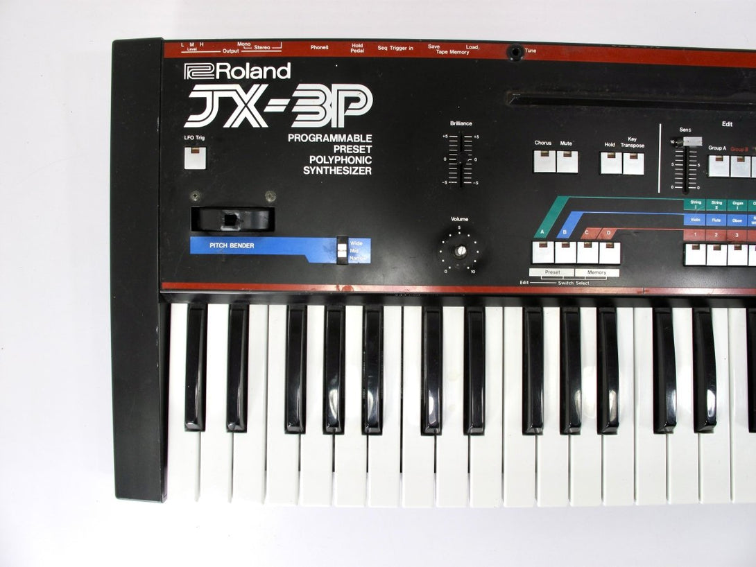 Roland JX - 3P 61 Key Early 80s Vintage Analogue Polyphonic Synthesizer Japan - ZeereeZ
