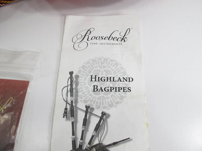 Roosebeck Highland Sheesham Tartan Cover Full Size Bagpipe Set - ZeereeZ