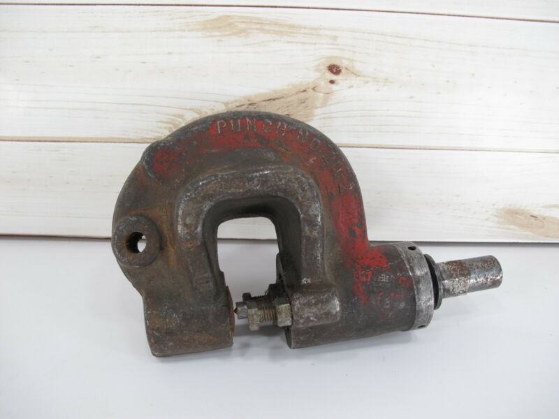 ROPER WHITNEY No. 20 - 1 METAL PUNCH - Bench Mount 1/2" x 1/2" 20 Ton - ZeereeZ