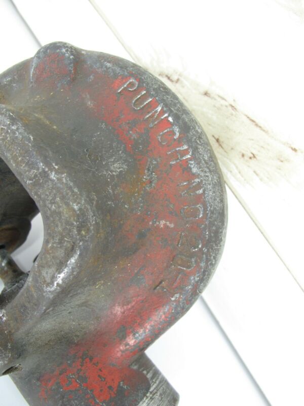 ROPER WHITNEY No. 20 - 1 METAL PUNCH - Bench Mount 1/2" x 1/2" 20 Ton - ZeereeZ