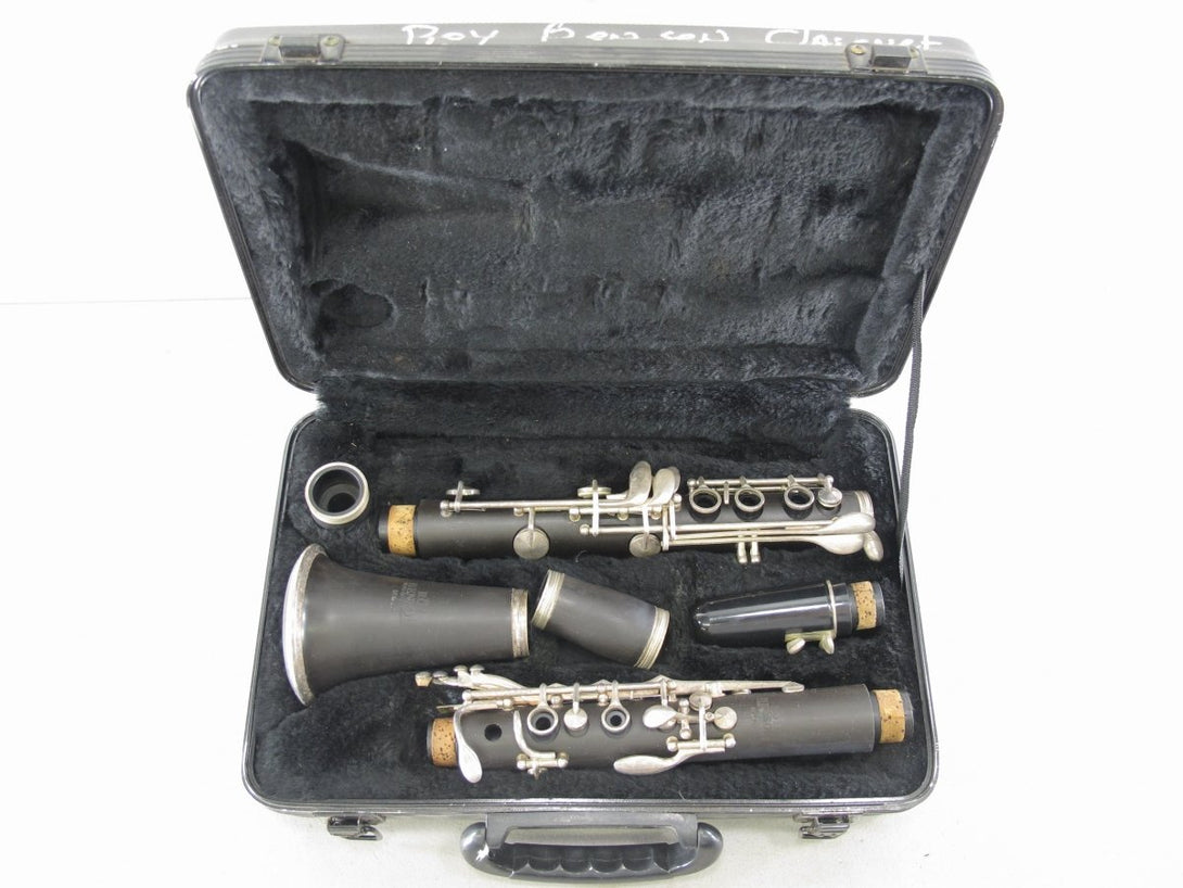 Roy Benson BCB - 217 Ebonite Student Model Bb Clarinet with Mouthpiece & Case - ZeereeZ