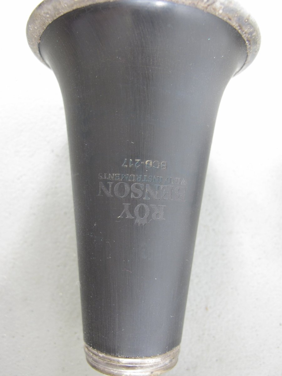 Roy Benson BCB - 217 Ebonite Student Model Bb Clarinet with Mouthpiece & Case - ZeereeZ