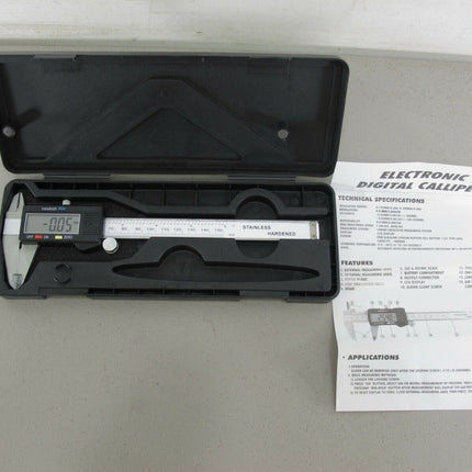 RS Pro 150mm Digital Caliper 0.0005 in, 0.01 mm Metric & Imperial - ZeereeZ