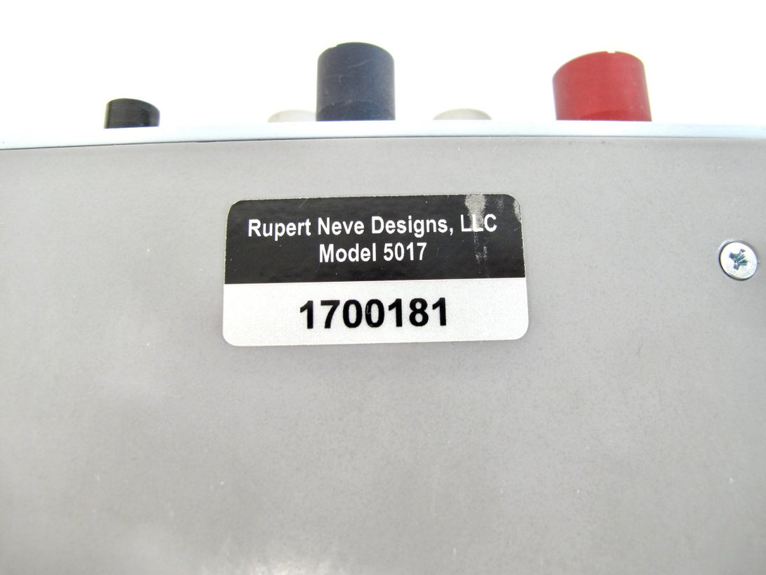 Rupert Neve Designs Portico 5017 Mobile Mic Preamp Compressor & D - ZeereeZ