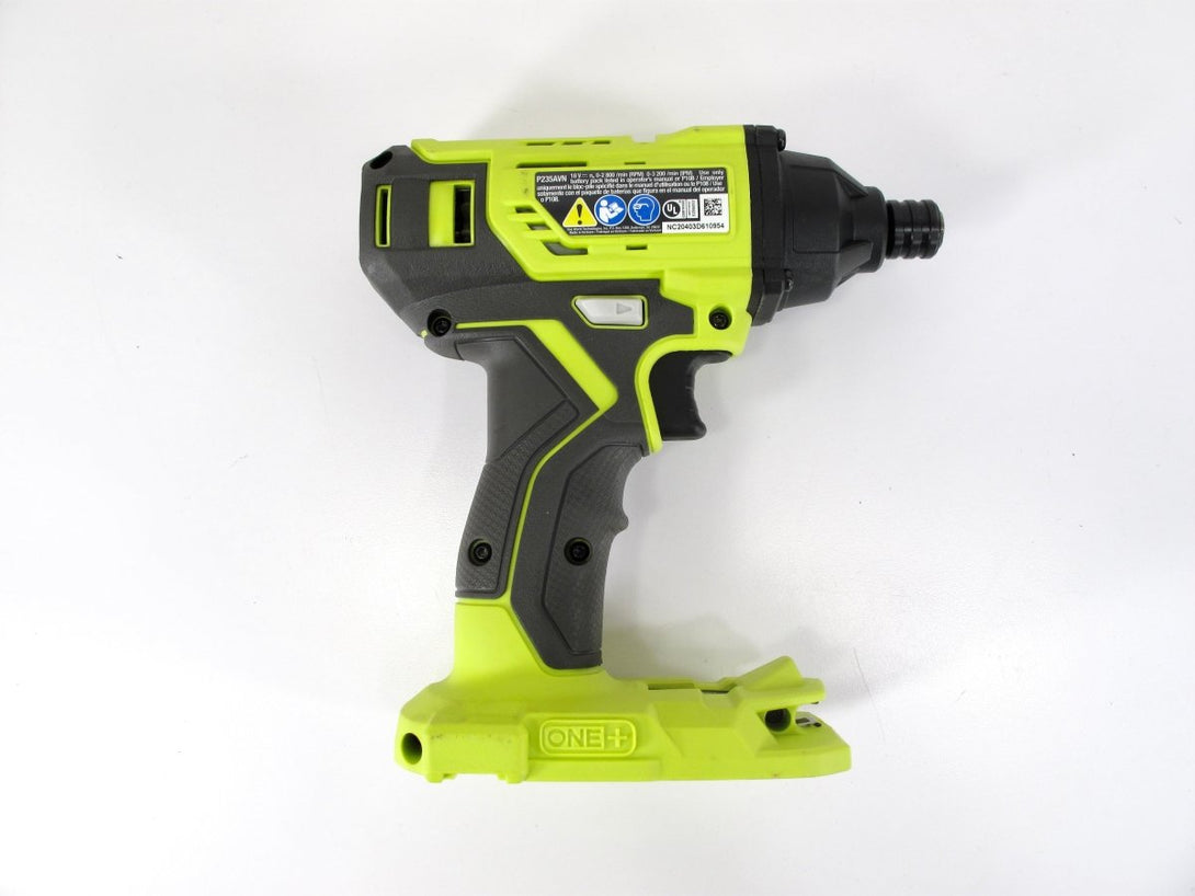 Ryobi One+ P235AVN 18 V Handheld Portable Cordless Impact Driver Tool Only - ZeereeZ