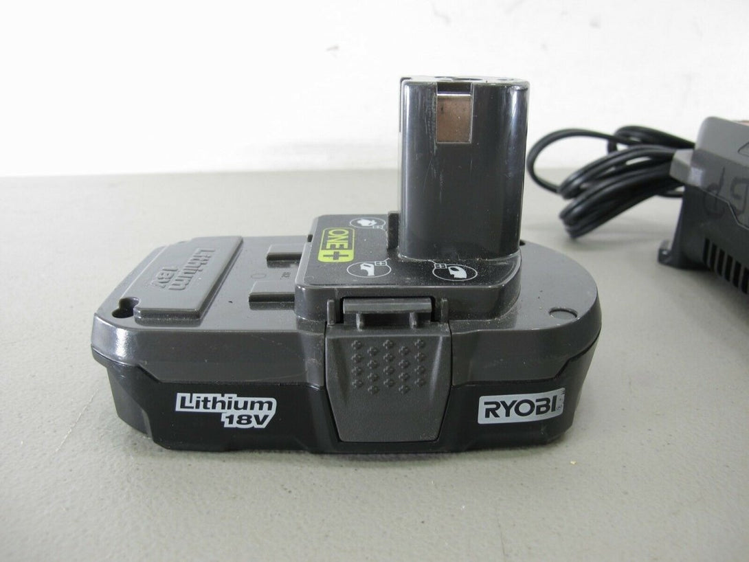 Ryobi P118 18v dual chemisty Intelliport Charger w/P102 Battery - ZeereeZ