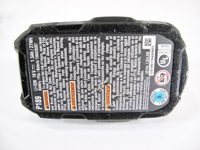 Ryobi P189 LITHIUM - Ion 18V ONE+ 1.5Ah 1.5A Genuine Battery - ZeereeZ