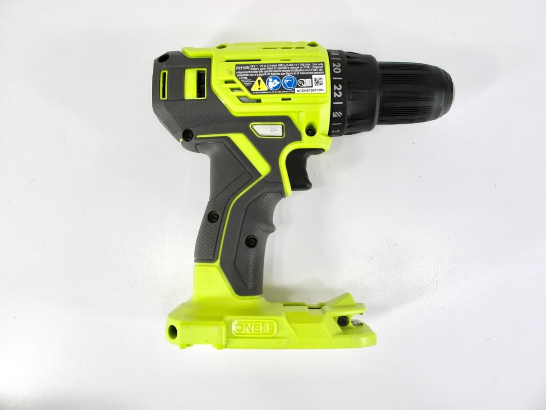 RYOBI P215VN 18V ONE+ Lithium - Ion Cordless 1/2 in. Drill/Driver. Bare Tool Only - ZeereeZ