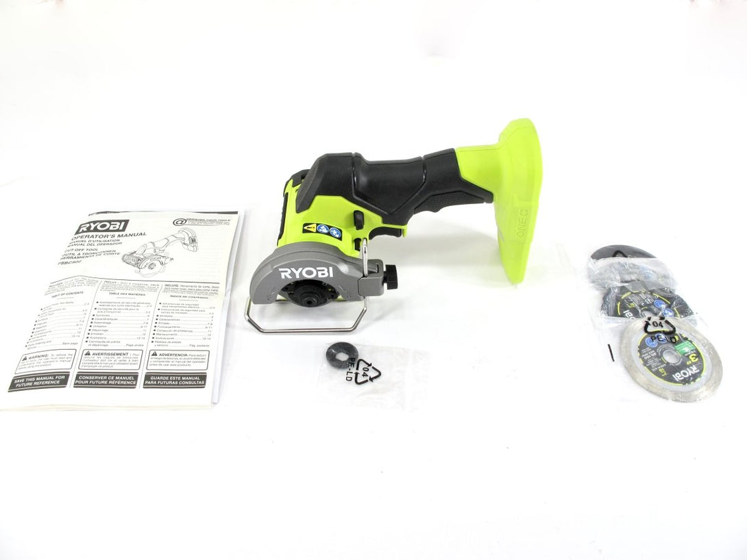 RYOBI PSBCS02CN ONE+ HP 18V Brushless Cordless Compact Cut - Off Tool - ZeereeZ