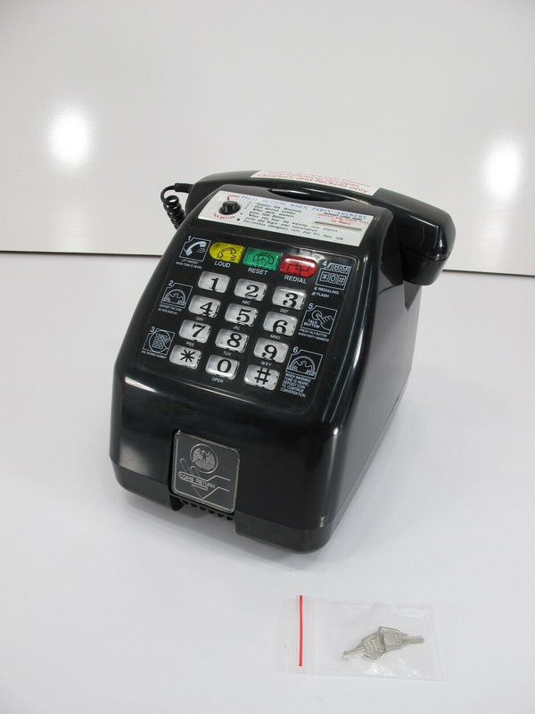 New Pay Phone HAC CY864-TXB Hotel Business Payphone w/ Keys