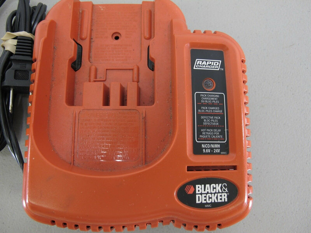 Black & Decker BDFC240 9.6V 24V Battery Charger- Red for sale online