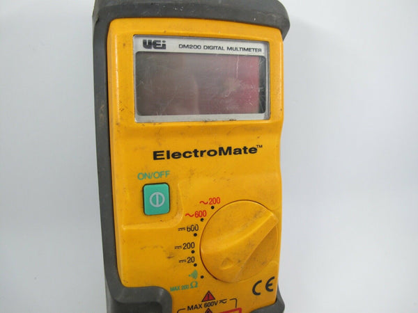 UEI DM200 HVAC Digital Multimeter Meter Tester w/ Leads