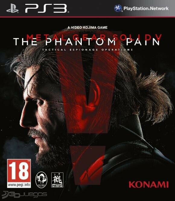 PS3 Metal Gear Solid V The Phantom Pain Day One Edition (Sony PlayStation 3) NEW