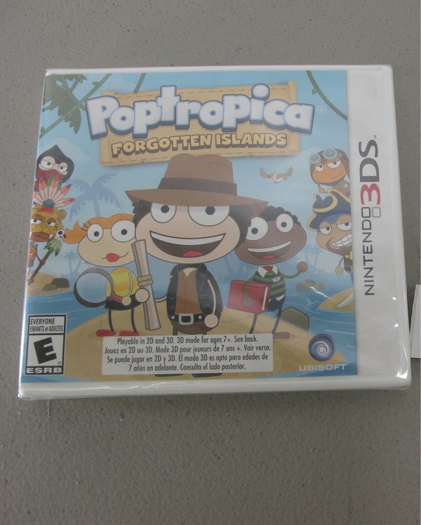 Poptropica Forgotten Islands Nintendo 3DS Video Game New Sealed