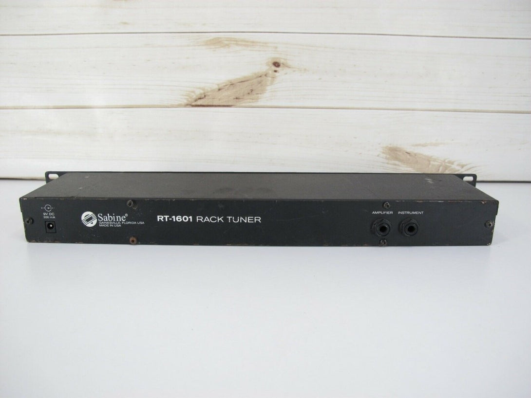 Sabine RT - 1601 Chromatic Rack Mount Tuner - ZeereeZ